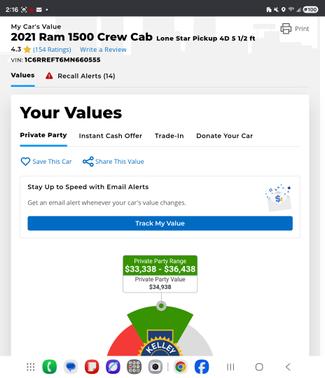 2021 RAM 1500 Big Horn/Lone Star
