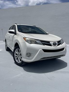 White 2013 Toyota RAV4 Limited
