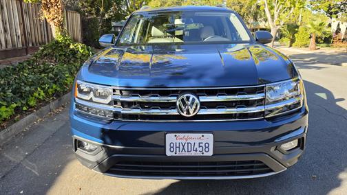 Blue 2019 Volkswagen Atlas 3.6L SE