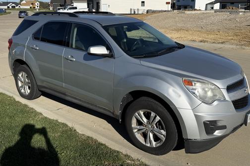 Silver 2012 Chevrolet Equinox 1LT