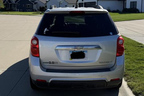 Silver 2012 Chevrolet Equinox 1LT