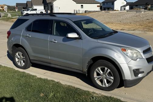 Silver 2012 Chevrolet Equinox 1LT