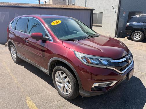 Red 2015 Honda CR-V EX