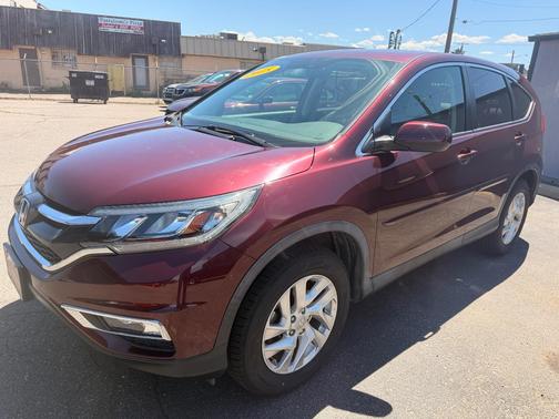 Red 2015 Honda CR-V EX