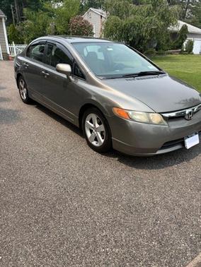 Gray 2007 Honda Civic EX
