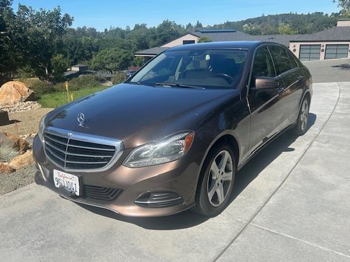 Brown 2015 Mercedes-Benz E-Class E 250 BlueTEC 4MATIC