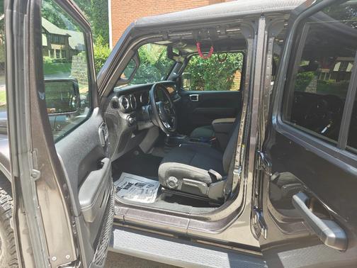 Gray 2018 Jeep Wrangler Unlimited Sahara