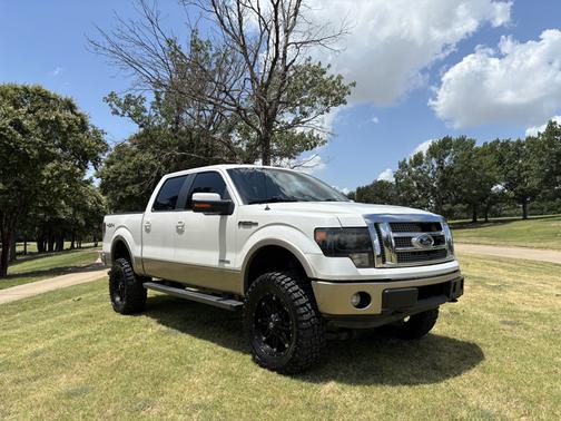 White 2012 Ford F-150 Lariat