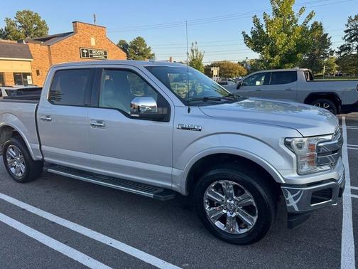 Silver 2018 Ford F-150 Lariat