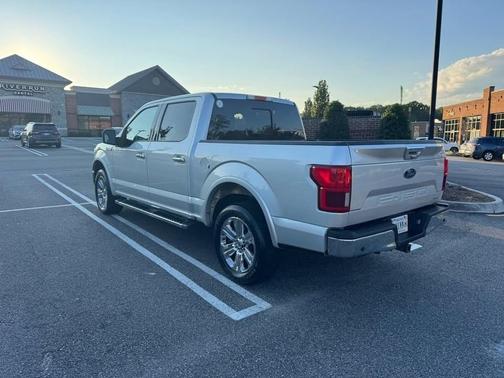 Silver 2018 Ford F-150 Lariat