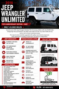 White 2016 Jeep Wrangler Unlimited Sahara