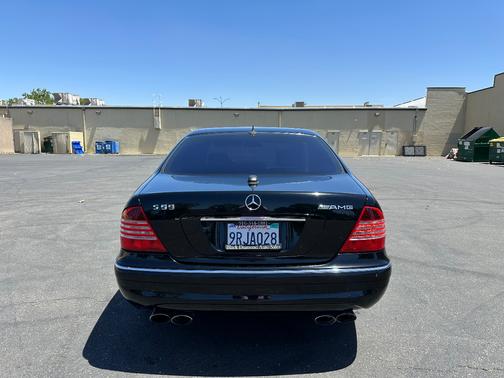 Black 2005 Mercedes-Benz S-Class S55 AMG