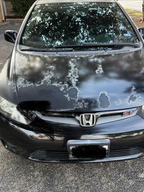 Black 2007 Honda Civic Si