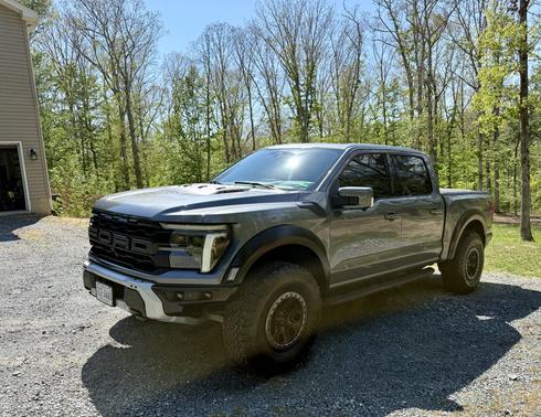 Gray 2024 Ford F-150 Raptor