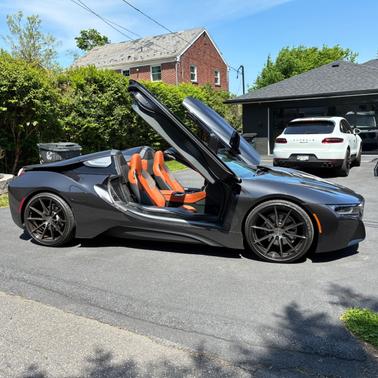 Gray 2019 BMW i8 Base