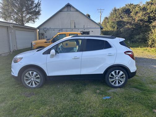 White 2018 Buick Encore Preferred