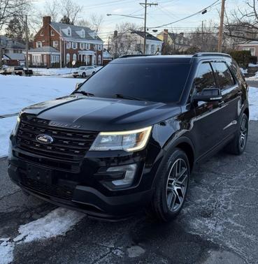 Black 2016 Ford Explorer Sport