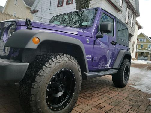 Purple 2017 Jeep Wrangler Sport
