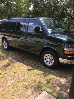Green 2014 Chevrolet Express 1500 LT