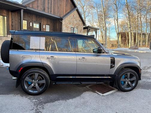 Gray 2021 Land Rover Defender X-Dynamic SE