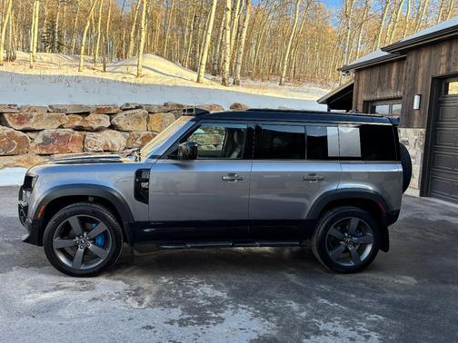 Gray 2021 Land Rover Defender X-Dynamic SE