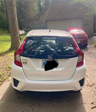 White 2016 Honda Fit LX