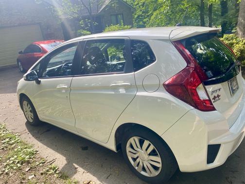 White 2016 Honda Fit LX