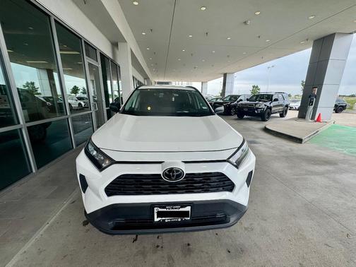 White 2020 Toyota RAV4 LE