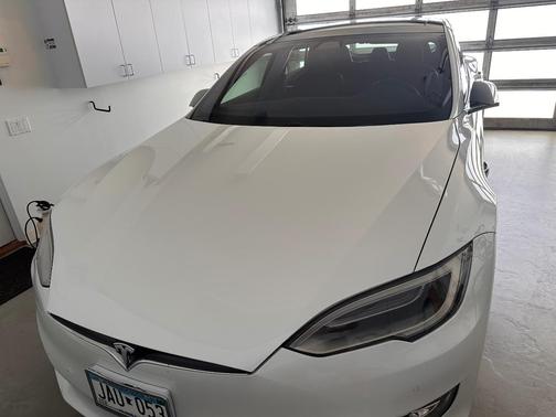 White 2017 Tesla Model S 90D