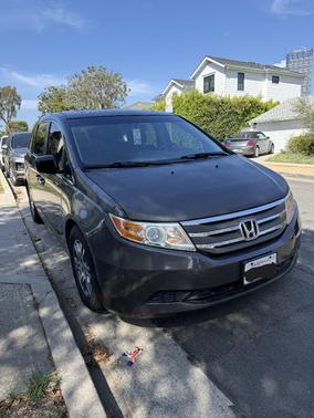 Gray 2012 Honda Odyssey EX-L