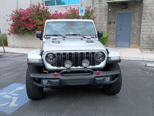 Silver 2024 Jeep Wrangler Rubicon X