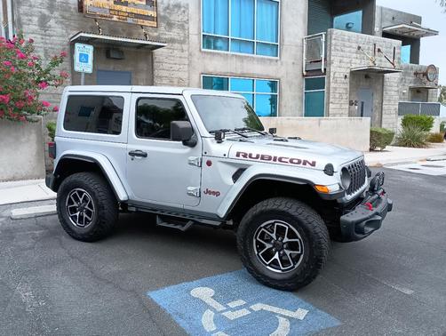 Silver 2024 Jeep Wrangler Rubicon X