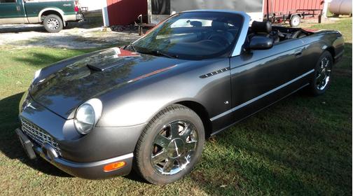 Gray 2003 Ford Thunderbird Deluxe