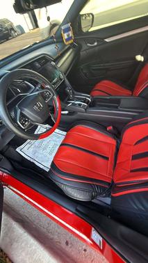 Red 2019 Honda Civic Sport