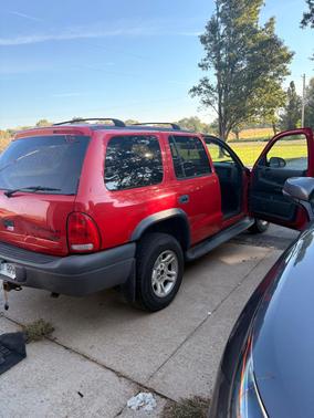 Red 2003 Dodge Durango Sport