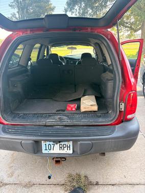 Red 2003 Dodge Durango Sport
