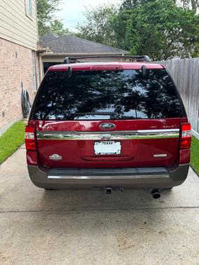 Red 2016 Ford Expedition EL King Ranch