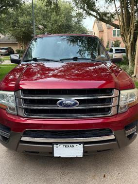 Red 2016 Ford Expedition EL King Ranch