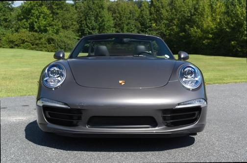 Gray 2015 Porsche 911 911 Carrera 4S Cabriolet