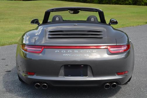 Gray 2015 Porsche 911 911 Carrera 4S Cabriolet