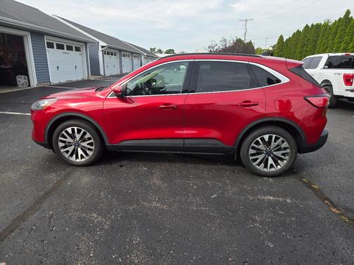 Red 2020 Ford Escape Titanium