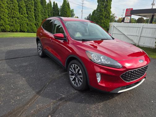 Red 2020 Ford Escape Titanium