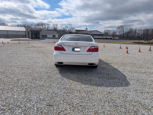 White 2010 Lexus LS 460 Base