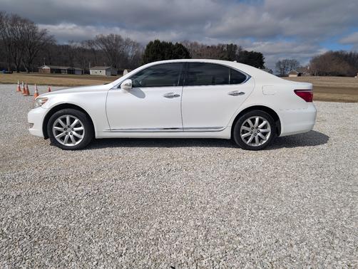 White 2010 Lexus LS 460 Base