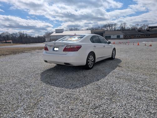 White 2010 Lexus LS 460 Base