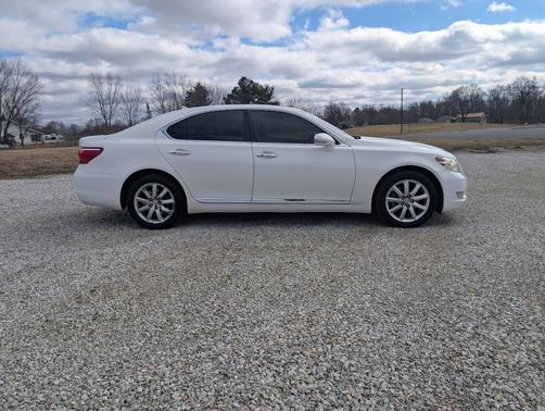 White 2010 Lexus LS 460 Base