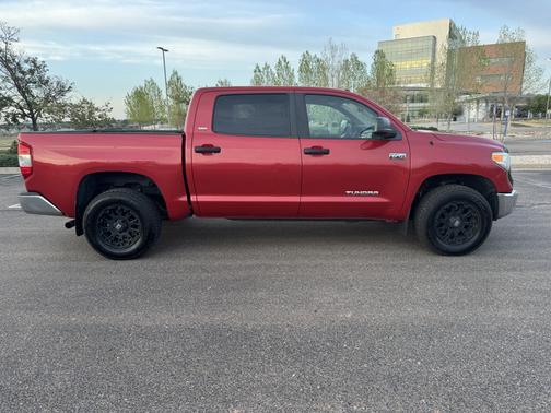 Red 2014 Toyota Tundra SR5