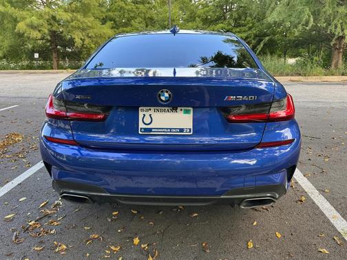 Blue 2020 BMW M340 i xDrive