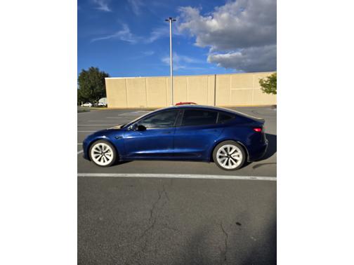 Blue 2021 Tesla Model 3 Standard Range Plus