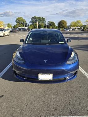 Blue 2021 Tesla Model 3 Standard Range Plus